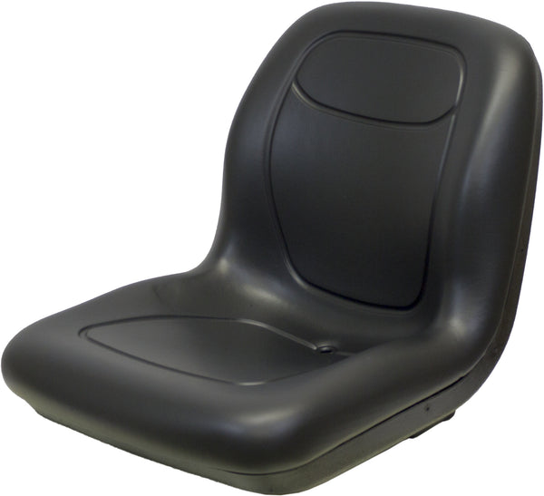 New Holland Compact Tractor Bucket Seat - Fits Various Models - Black Vinyl