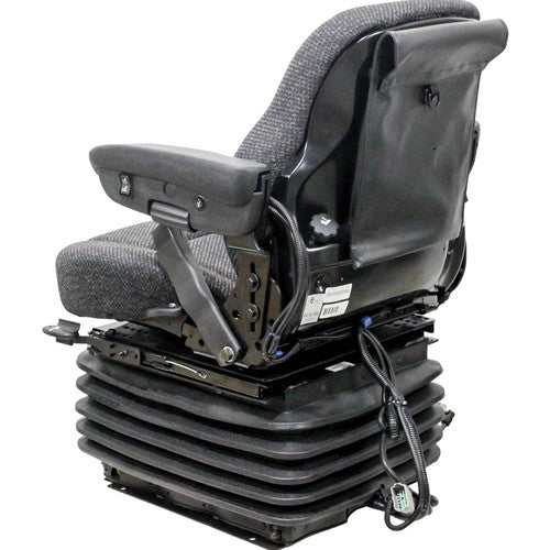 Case IH Magnum, MX Series Magnum, Steiger and STX Steiger Series Tractor Seat & Air Suspension - Fits Various Models - Gray Cloth
