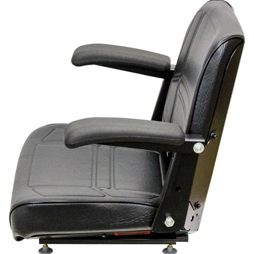 Brose RJ350 Sweeper Replacement Seat Assembly - Black Vinyl