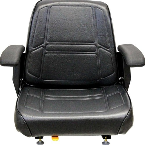 Brose RJ350 Sweeper Replacement Seat Assembly - Black Vinyl