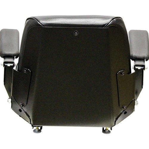 Dynapac Roller Seat Assembly - Fits Various Models - Black Vinyl